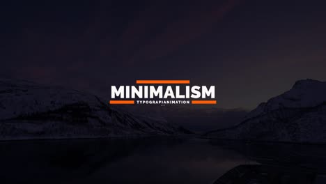 animated typography titles - creative & brand new