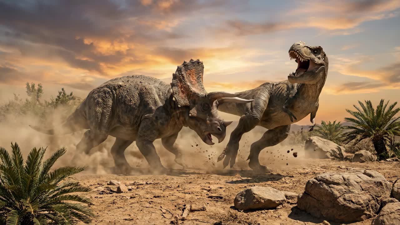 Battaglia dei dinosauri
