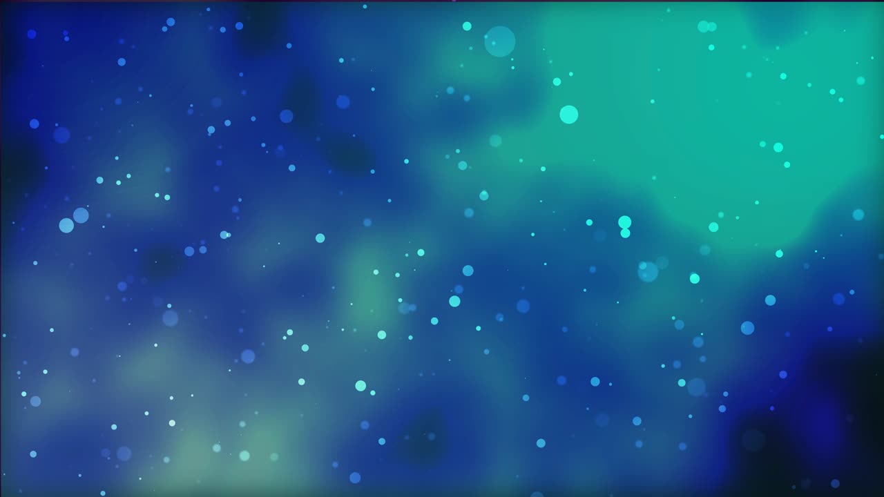 파란색 보케 배경