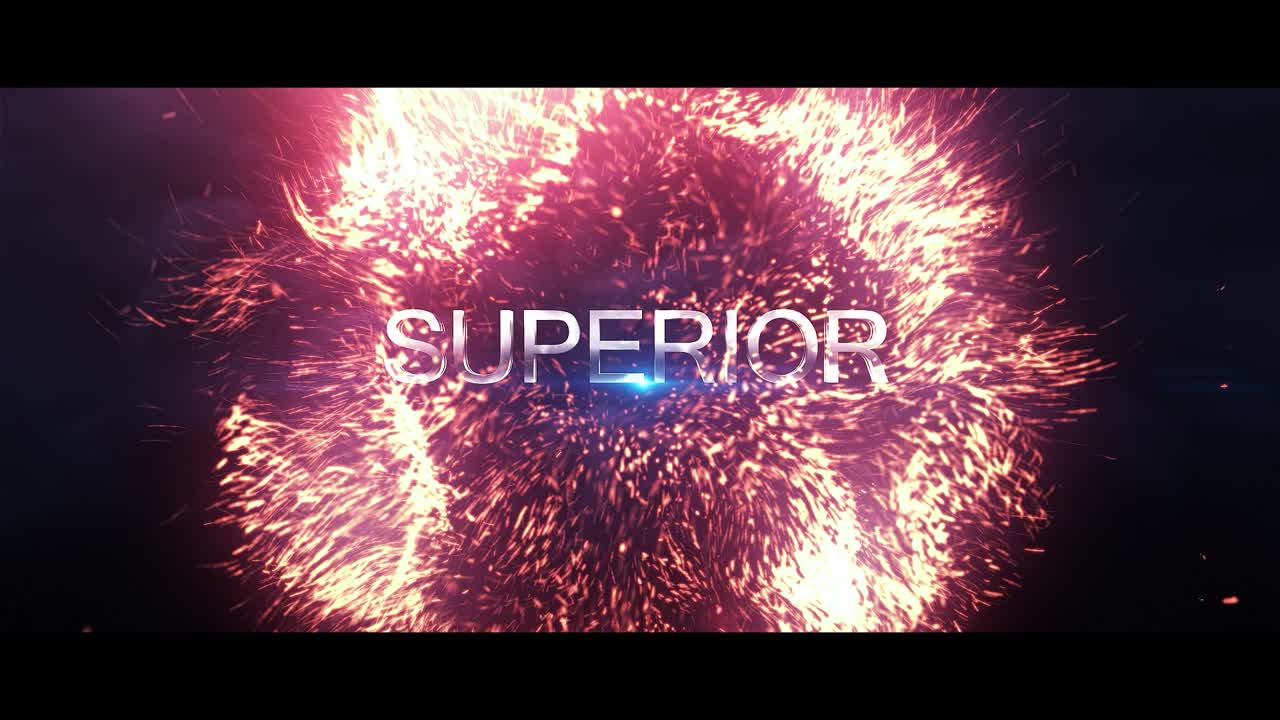 Animazione dinamica e cinematografica di particelle con effetti di luce luminosi