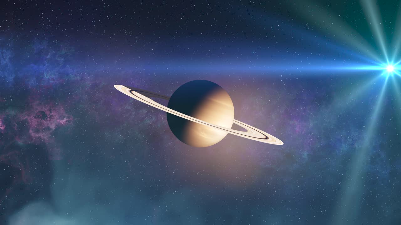 Saturnus di Luar Angkasa