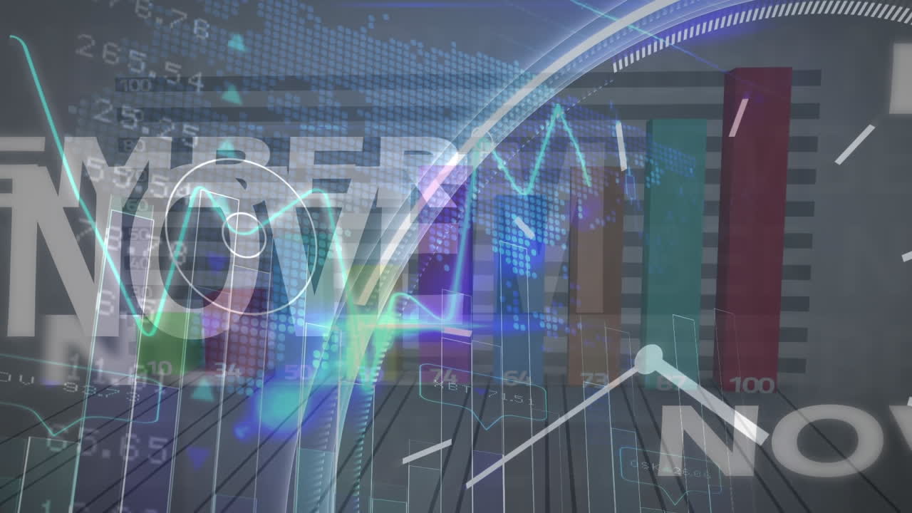 글로벌 컴퓨팅은 전 세계를 연결하고, 경제 이해에 대한 통계를 강조합니다.