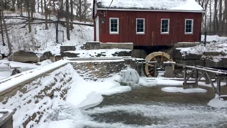 rustic old grist mill