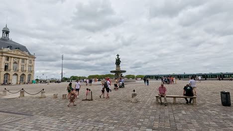 people enjoying a day at bordeaux square