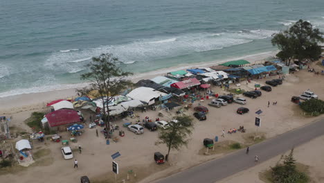 restaurantes junto al mar en coco beach dar es salaam, tanzania