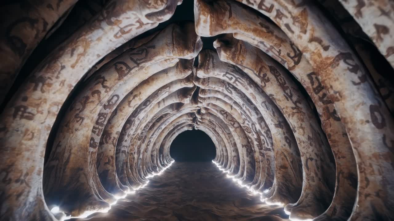 Bone Tunnel in the Desert