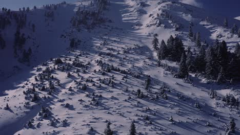 Famous-Snow-Ski-Center-At-Kalavrita-In-Greece-During-Winter