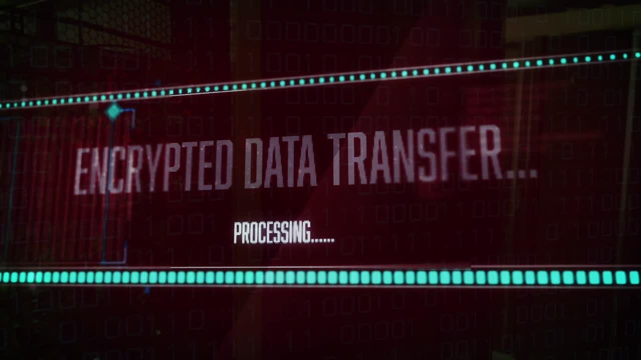This video shows how data is processed and transferred over computer servers