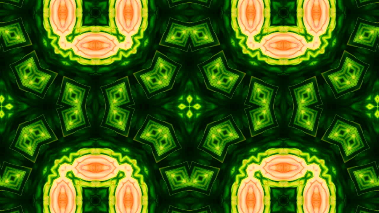 movimiento de fondo de kaleidoscopio abstractamente colorido