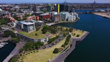 Sydney---Flying-into-Pirrama-Park-in-Pyrmont