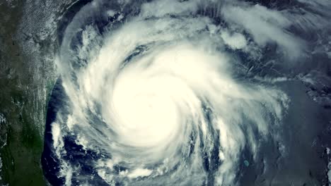 hurricane harvey hours before making landfall