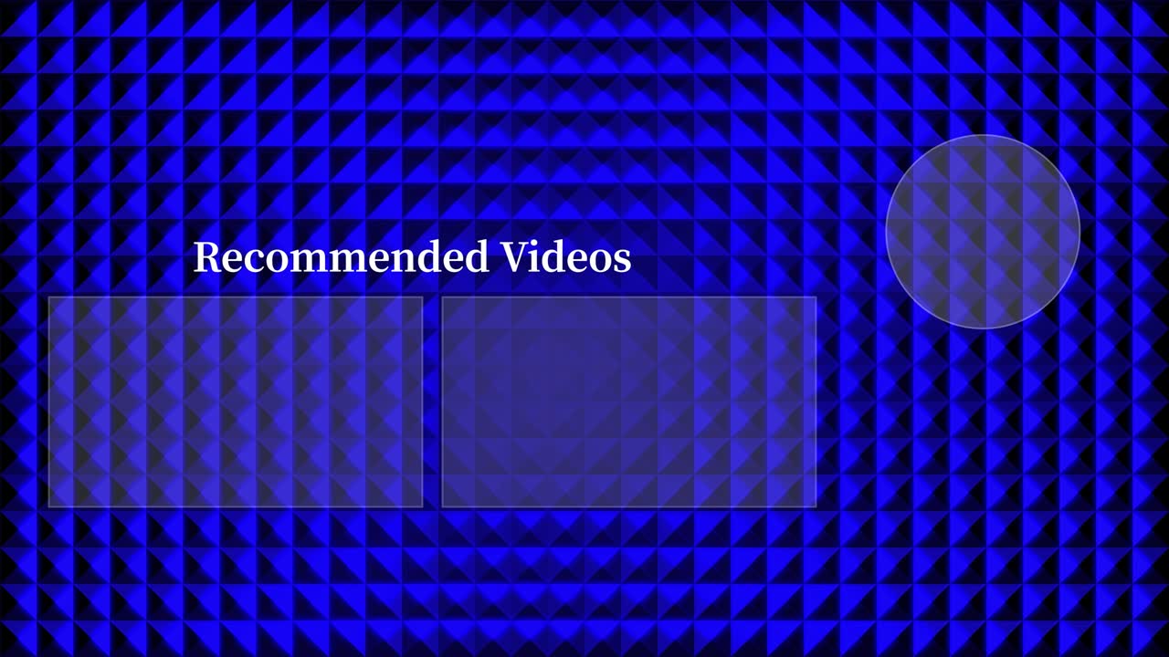 금속 반사 크리스탈 광채 엔드 카드 엔딩 스크린 모션 그래픽