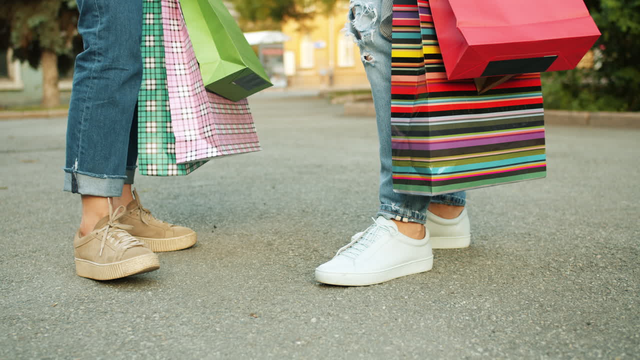 Women Shopping on the Street