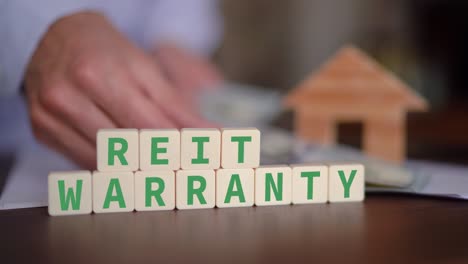 concept of investing in a reit with a warranty