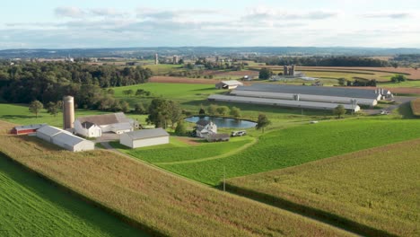 aerial orbit or american family farm