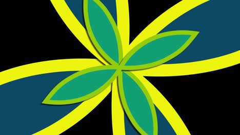 computer generated web modern background from big and small flower shapes. colorful pattern. 3d rendering
