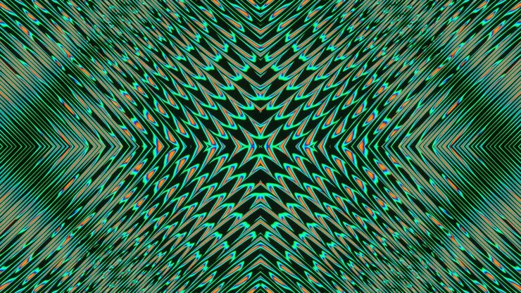 VJ Loop Sfondo infinito in loop color menta