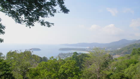 泰國普吉島卡塔海灘的景色