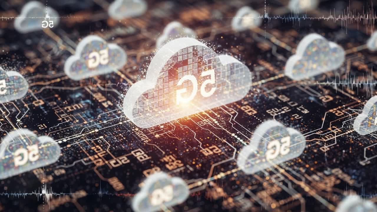 Exploring the Digital Cloud Landscape: A Journey Through Data Storage and Connectivity in a High-Tech World of Cloud Computing