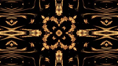 efecto de quema de fuego animación abstracta