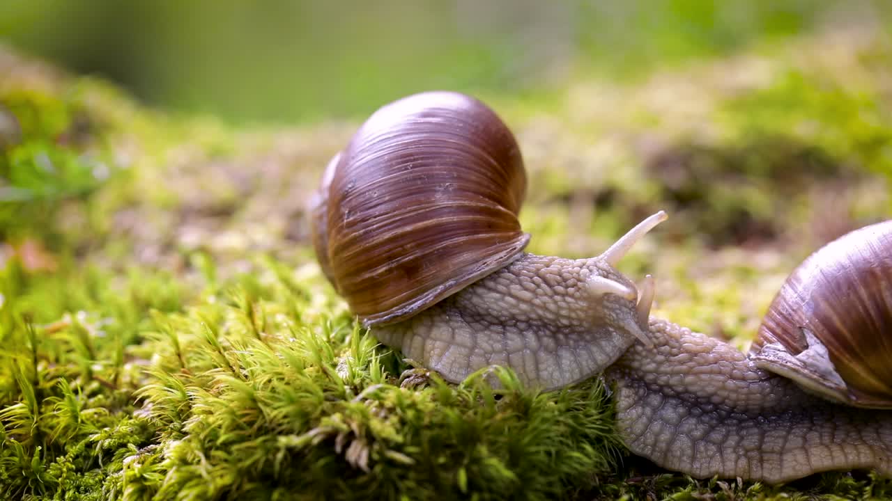 helix pomatia también caracol romano, caracol borgoña