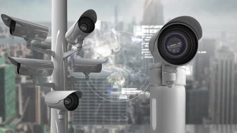 surveillance cameras