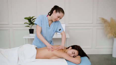 Woman-receiving-a-massage