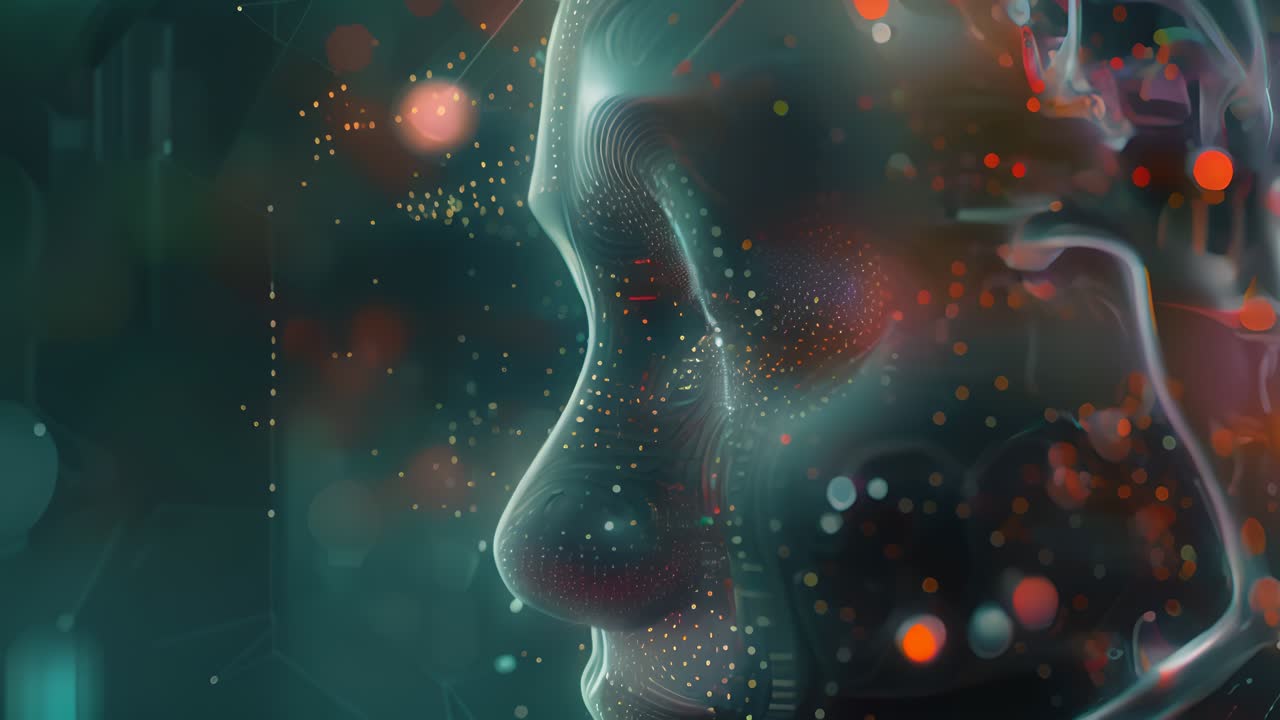 AI Generated Human Face Profile