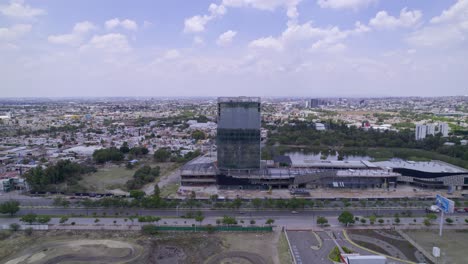 leon guanajuato mexico, 2021. building under construction