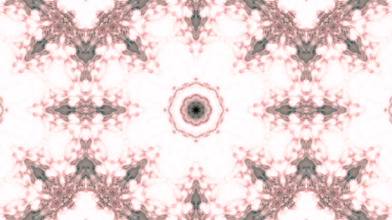 Abstract Colorful Kaleidoscope Background Movement