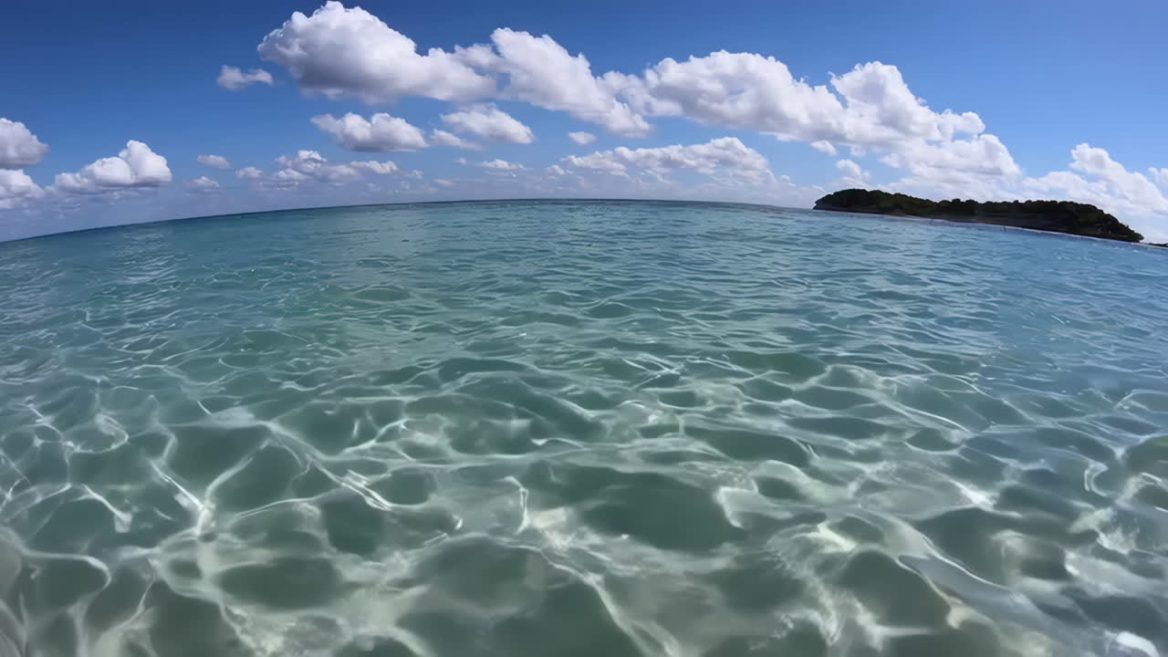 Crystal Clear Tropical Beach Water