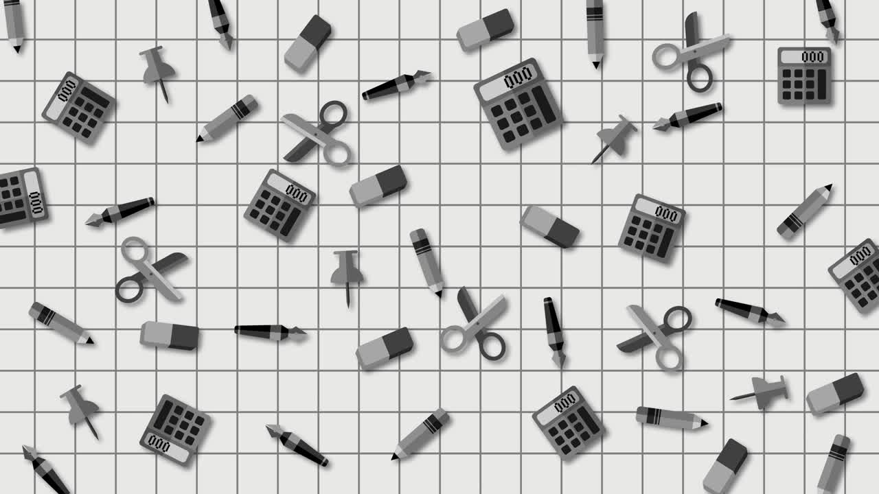 최소한의 애니메이션 서류 아이콘 배경