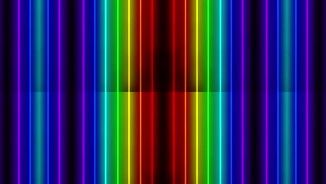 neon line illumination animation motion graphics
