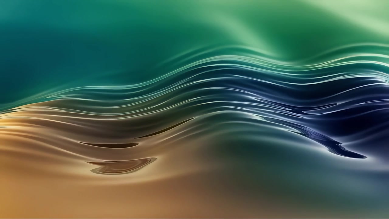 Abstract Fluid Motion Background 4K