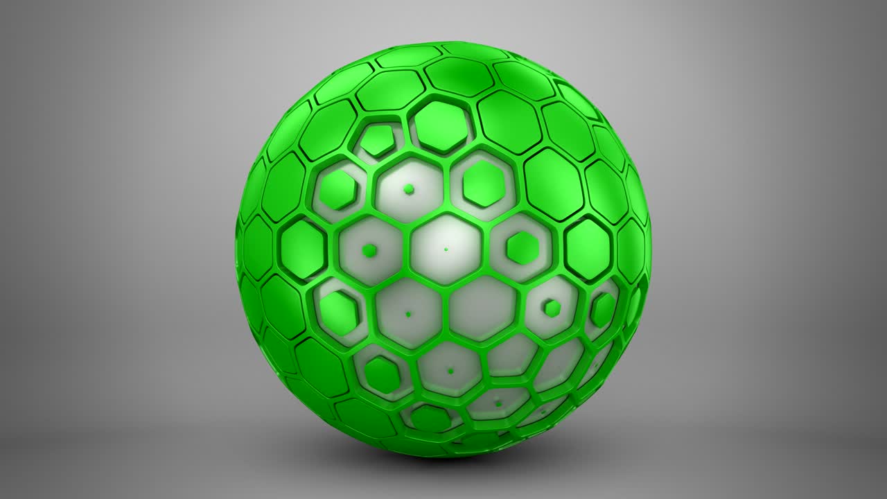 애니메이션 된 기하학적 모양