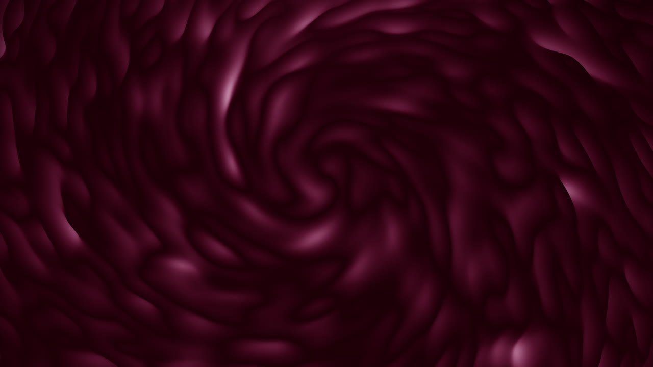 Motivo a spirale dinamico bordeaux su sfondo scuro