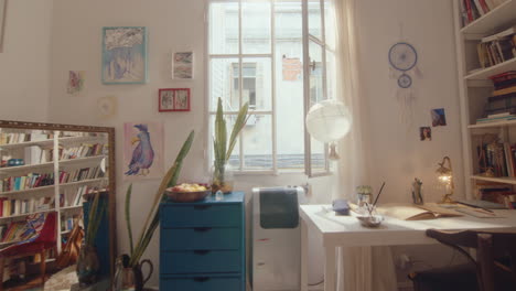 interior of cozy living room during daytime
