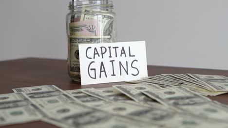 concept of capital gains made after selling an investment