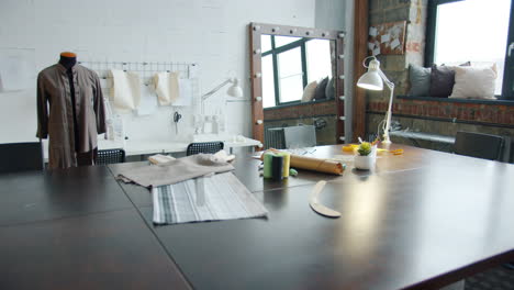 diseño de interior de estudio de moda