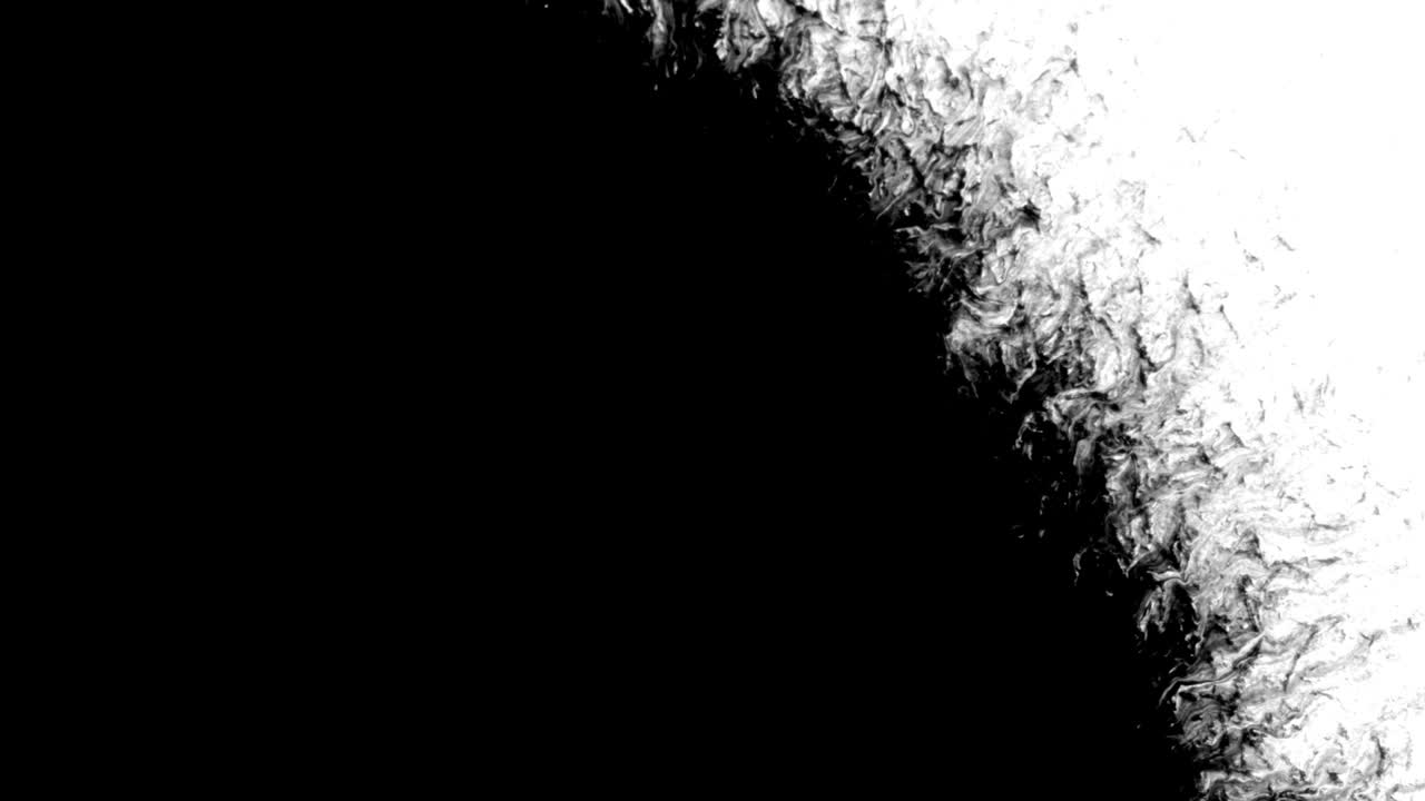 색 배경에 검은색 잉크 방울 디자인