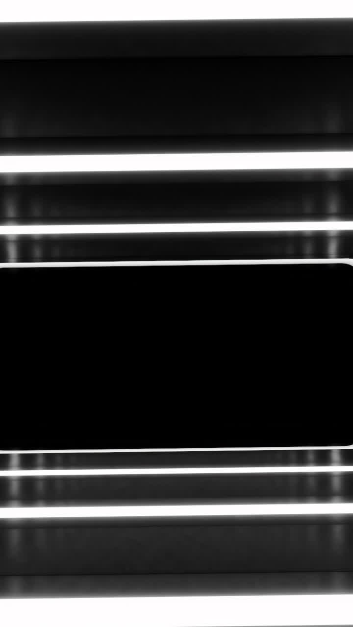 Abstract Neon Light Design