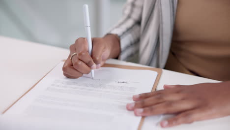 firmar un documento