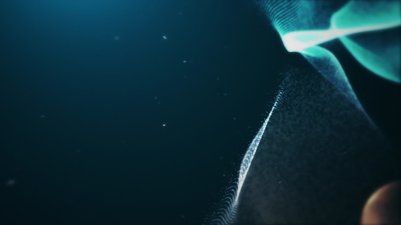 Digital blue wave technology Background