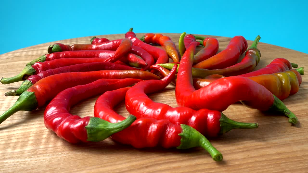 Red chilli, pepper.