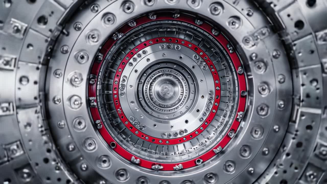 Exploring the Intricate Design of a Circular Mechanism: A Close-Up on Precision Engineering and Innovative Details in a Cutting-Edge Technology Framework