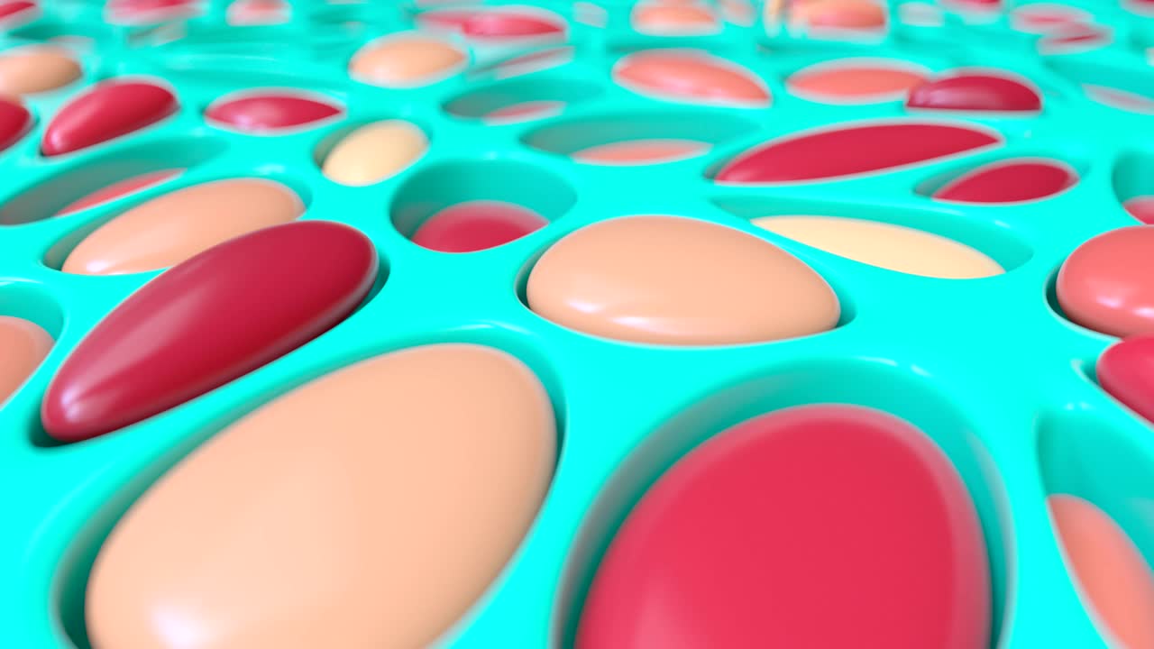 el fondo superficial orgánico abstracto.