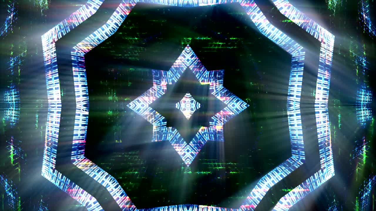 다채로운 조명 배경 애니메이션