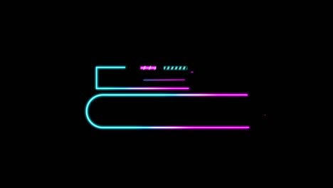 neon cyberpunk tech storage