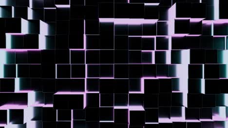 abstract geometric pattern with neon lights