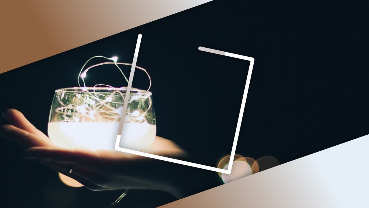 멋진 반이는 황금색 배경을 가진 프레젠테이션 테마, 3d 텍스트 애니메이션, 디발리 배경, 디팔리 조명